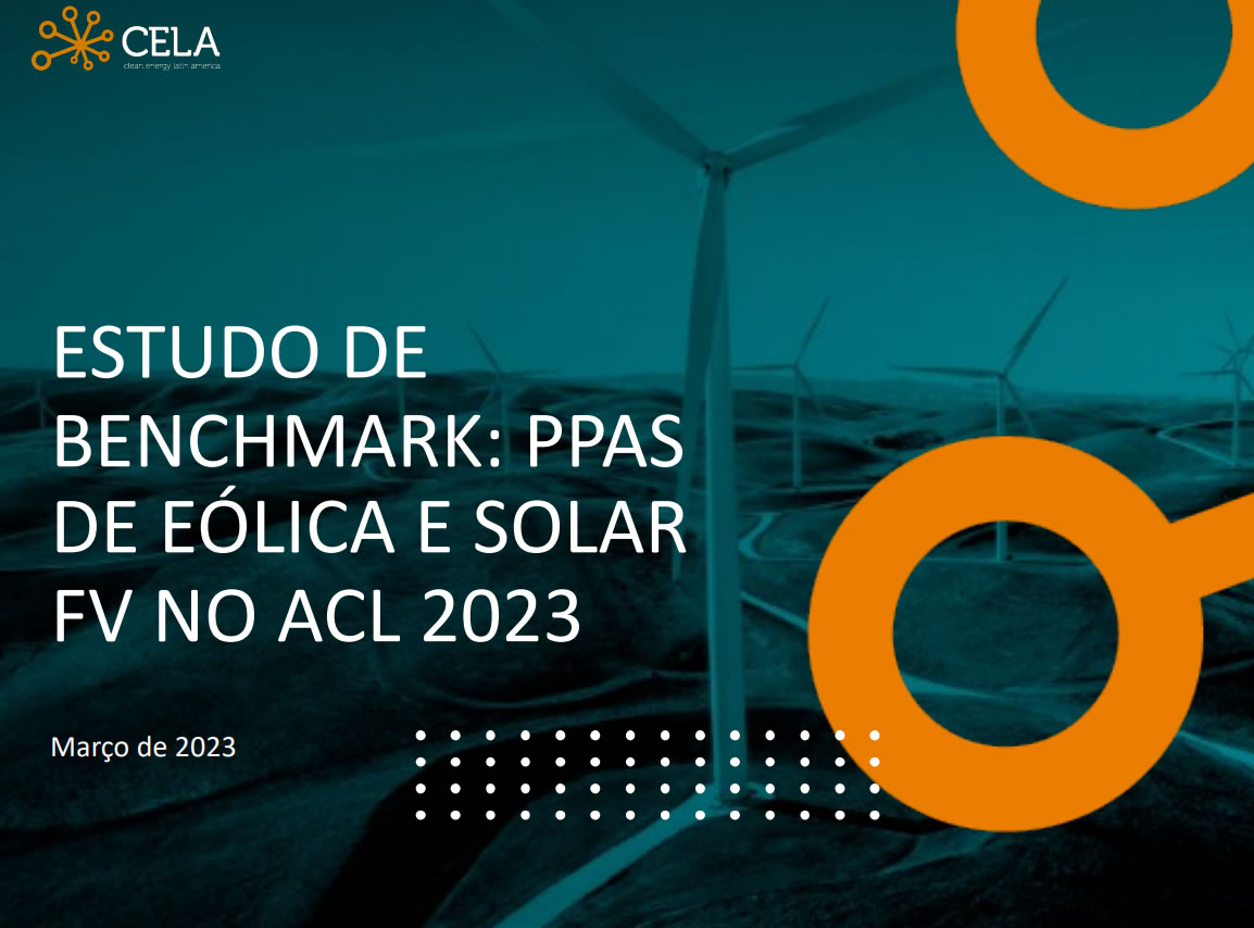 7ª Edição Estudo de Benchmark: PPAS de Eólica e Solar FV no ACL 2023